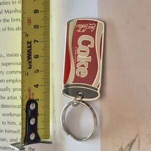 Coca Cola Red Phone Charm Keychain